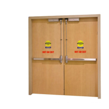 UL Wooden Fireproof Emergency Exit Escape Fire Rated Doors 20 30 45 60 90 mins